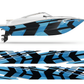 Black and Blue Wrap